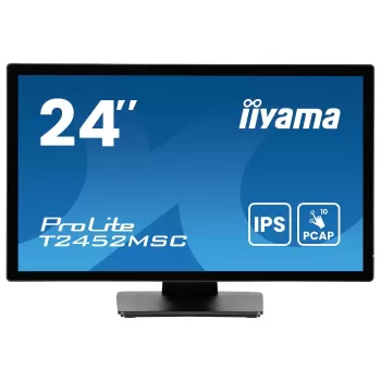 Сенсорный монитор IIYAMA ProLite 23.8" 60Hz TOUCH FHD IPS Цвет:чёрный