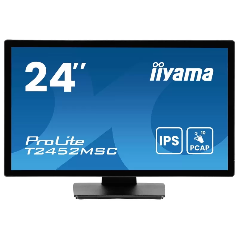 Сенсорный монитор IIYAMA ProLite 23.8" 60Hz TOUCH FHD IPS Цвет:чёрный