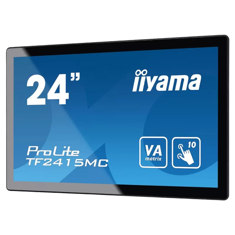 Touchscreen monitor IIYAMA 24" ProLite VA FHD PCAP 10pt Touch Open Frame Monitor 23.8" TOUCH Color:black