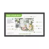 מסך מגע Philips 55BDL3751T 55" Touch PCAP UHD 500nits 24/7 Android 13 WiFi IPS