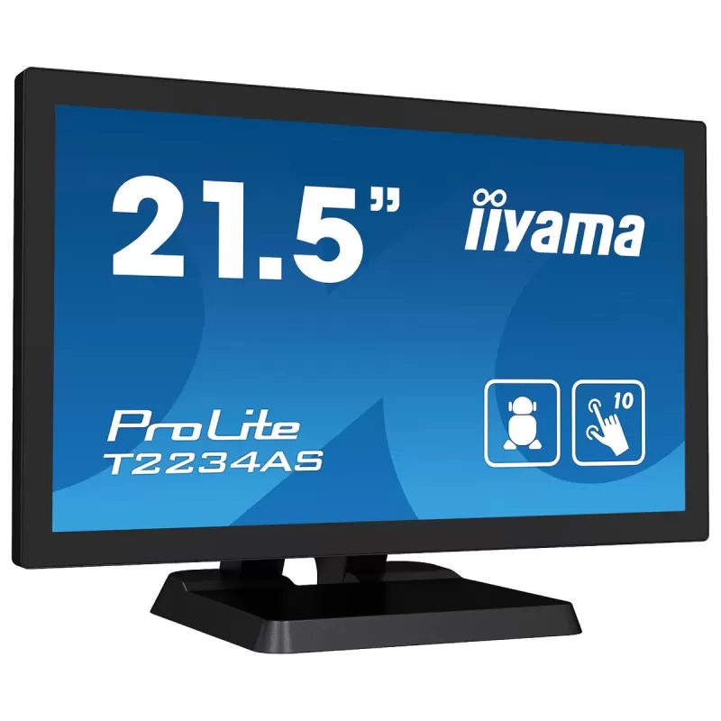 Сенсорный Экран IIYAMA T2234AS-B1 22" ProLite IPS 10pt Touch IP65 Android 21.5" TOUCH FHD Цвет:чёрный Сенсорный Экран IIYAMA T2234AS-B1 22" ProLite IPS 10pt Touch IP65 Android 21.5" TOUCH FHD Цвет:чёрный