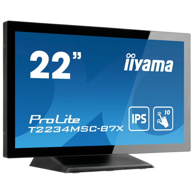 Сенсорный Экран IIYAMA ProLite T2234MSC-B7X 21.5" 60Hz TOUCH FHD IPS Цвет:черный