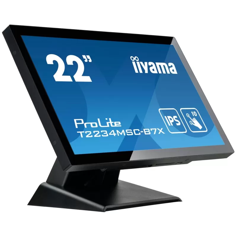 מסך מגע IIYAMA ProLite T2234MSC-B7X 21.5" 60Hz TOUCH FHD IPS צבע שחור מסך מגע IIYAMA ProLite T2234MSC-B7X 21.5" 60Hz TOUCH FHD IPS צבע שחור
