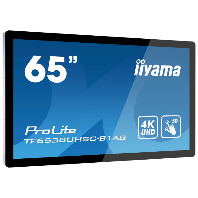 Сенсорный Экран IIYAMA TF6538UHSC-B1AG 65" ProLite 50pt Open Frame PCAP Touch