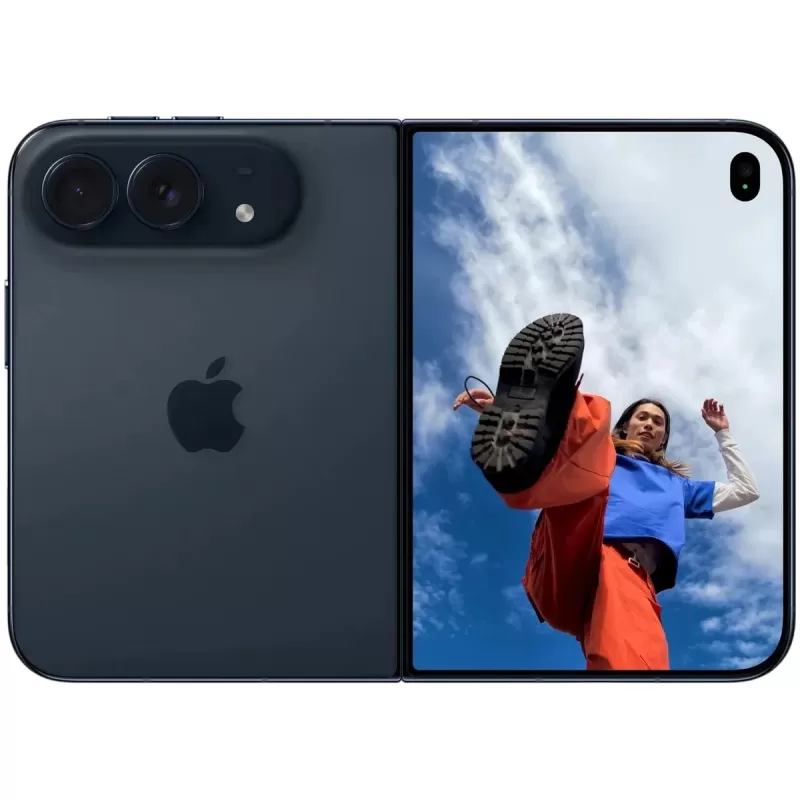 סמארטפון מתקפל Apple iPhone Duo 256GB Night Sky MK2E4QN/A צבע כחול