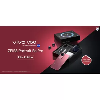Smartphone Vivo V50 VIVO V50 ZEISS Quad-Curved Red Color:red