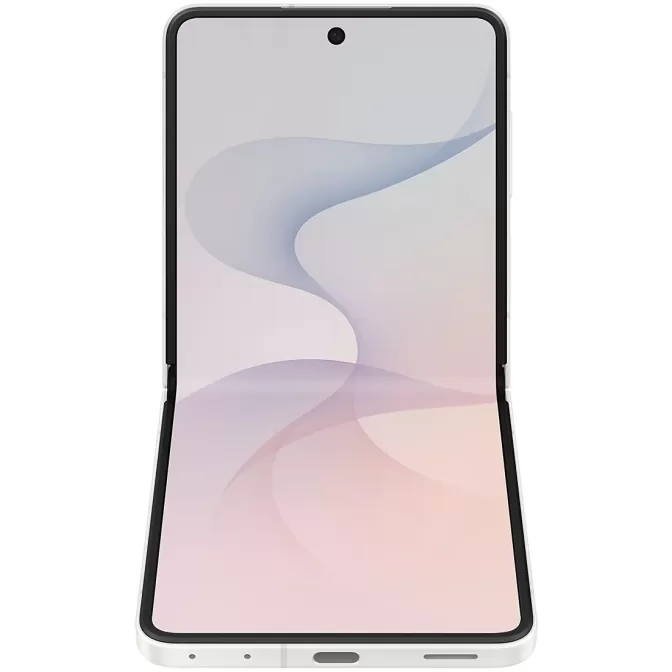 סמארטפון Samsung Galaxy Z Flip8 12GB 512GB קרם SM-F776BZWHMEC צבע לבן, בז'