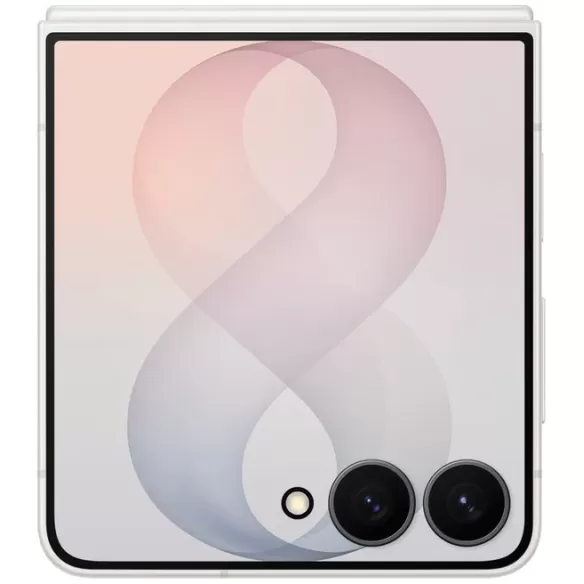 סמארטפון Samsung Galaxy Z Flip8 12GB 256GB קרם SM-F776BZWGMEC צבע לבן, בז'