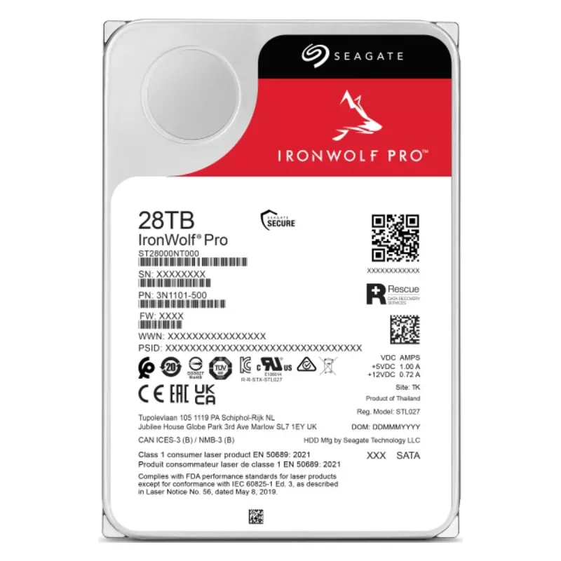 Жесткий Диск Seagate IronWolf Pro ST28000NT000 Жесткий Диск Seagate IronWolf Pro ST28000NT000