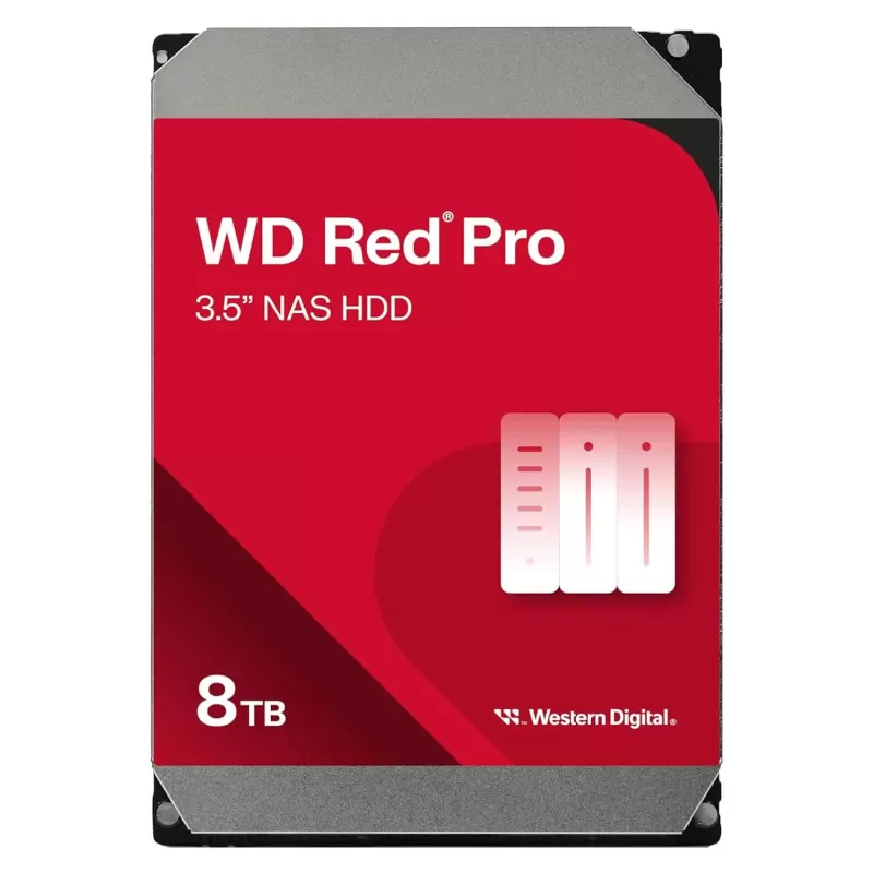 דיסק קשיח Western Digital Red WD8005FFBX צבע אדום