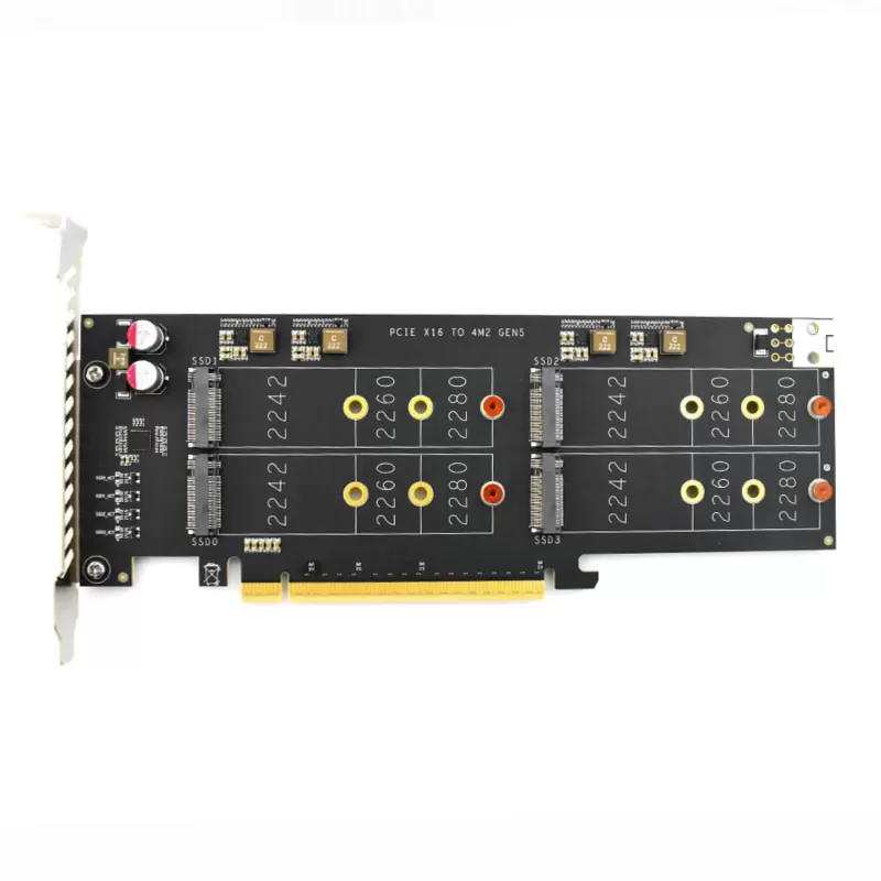 כרטיס מתאם x4 to x16 Card CST-4M2G5
