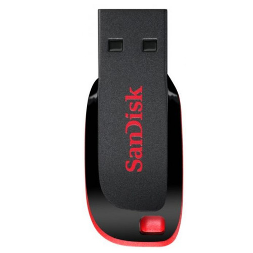 Flash Drive Sandisk Cruzer Blade SDCZ50-128G-B35 128GB