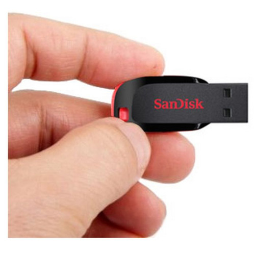 Flash Drive Sandisk Cruzer Blade SDCZ50-128G-B35 128GB