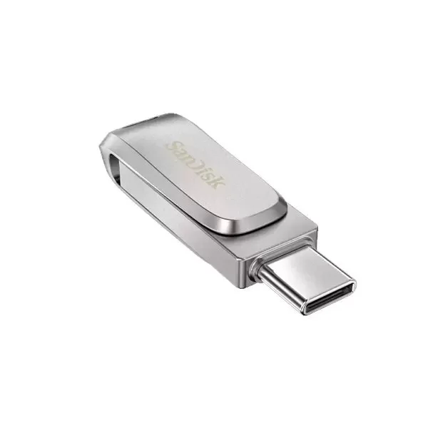 זיכרון נייד Sandisk 256GB Ultra Dual Luxe USB-C/A SDDDC4-256G-G46 256GB