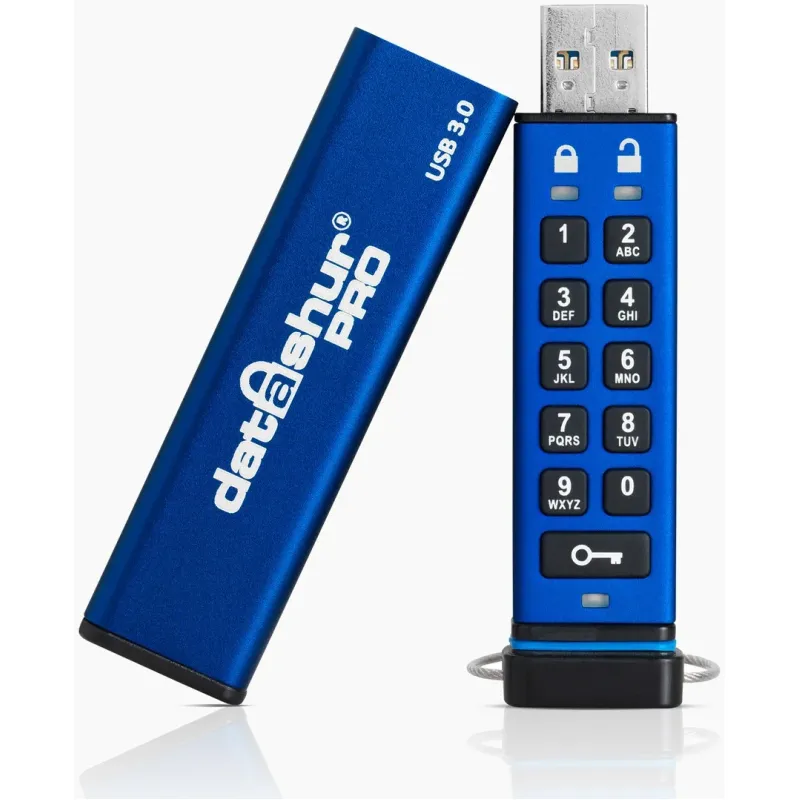 Flash Drive iStorage datAshur PRO 8GB IS-FL-DA3-256-8 8GB Flash Drive iStorage datAshur PRO 8GB IS-FL-DA3-256-8 8GB