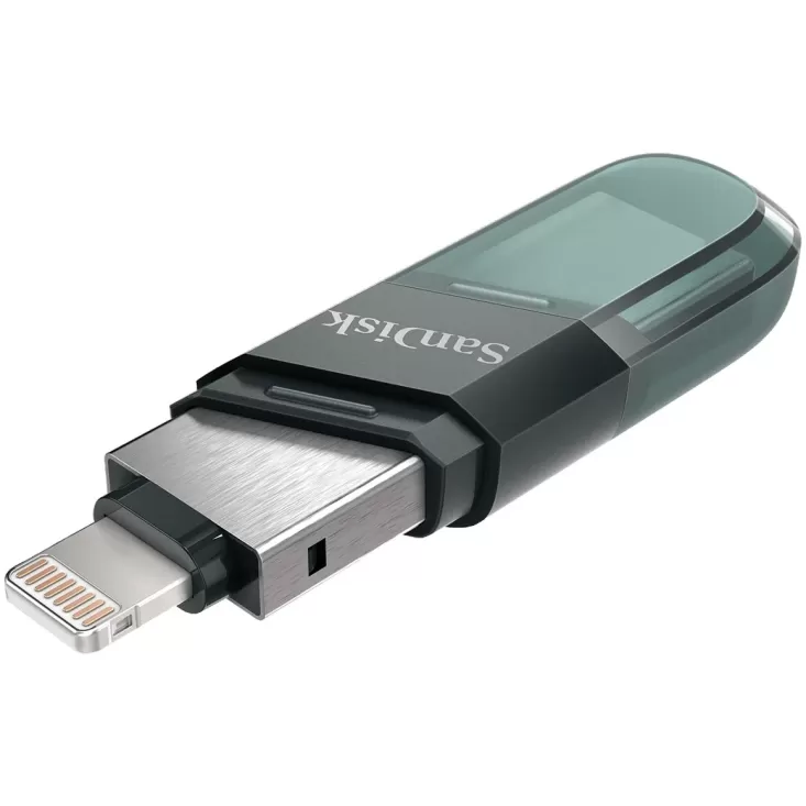זיכרון נייד Sandisk iXpand Flash Drive Flip 64GB ירוק SDIX90N-064G-GN6NN 64GB