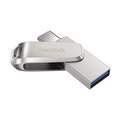 זיכרון נייד Sandisk Ultra Dual Drive Luxe USB 3.1 Type-C SDDDC4-128G-G46 128GB