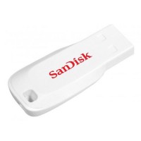 Память USB Flash Sandisk Cruzer Blade белый SDCZ50C-016G-B35W 16GB