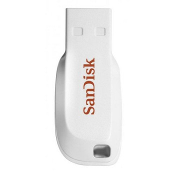 Память USB Flash Sandisk Cruzer Blade белый SDCZ50C-016G-B35W 16GB