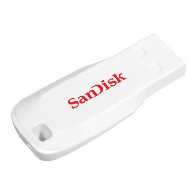 זיכרון נייד Sandisk Cruzer Blade לבן SDCZ50C-016G-B35W 16GB זיכרון נייד Sandisk Cruzer Blade לבן SDCZ50C-016G-B35W 16GB