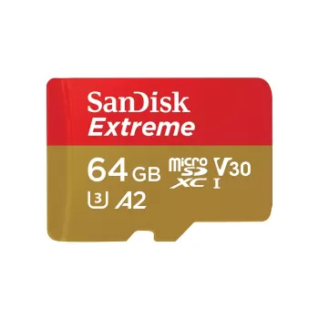 Memory card without adapter Sandisk S.D EX MICRO 4K 170S 64GB SDSQXAH-064G-GN6MN 64GB