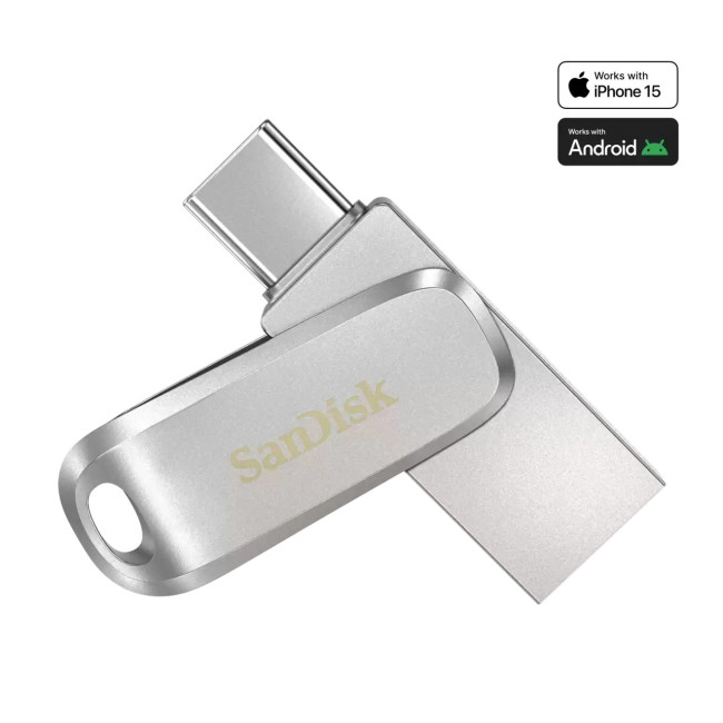 Память USB Flash Sandisk Ultra Dual Drive Luxe USB 3.1 Type-C SDDDC4-512G-G46..