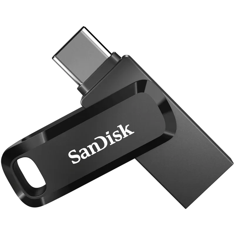 זיכרון נייד Sandisk Ultra Dual Drive Go USB Type-C 64GB שחור SDDDC3-064G-G46 64GB