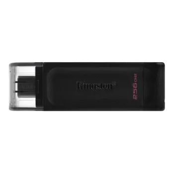 זיכרון נייד Kingston DataTraveler 70 USB-C 256GB שחור DT70/256GB 256GB