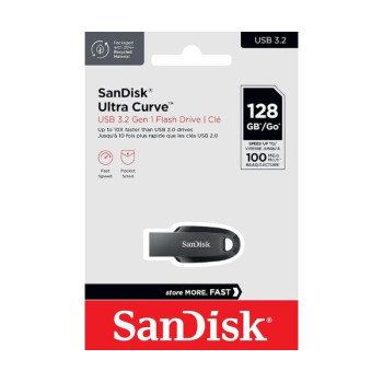 Flash Drive Sandisk Ultra Curve SDCZ550-128G-G46 128GB Flash Drive Sandisk Ultra Curve SDCZ550-128G-G46 128GB