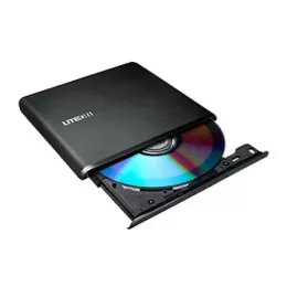צורב חיצוני DVD/CD Lite-On ES1 צבע שחור