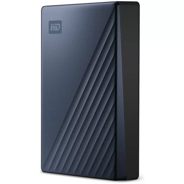 External Hard Drive Western Digital My Passport Ultra USB-C 4TB blue WDBFTM0040BBL-WESN 4TB External Hard Drive Western Digital My Passport Ultra USB-C 4TB blue WDBFTM0040BBL-WESN 4TB