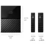 External Hard Drive Western Digital My Passport WDBYFT0040BBK 2.5" 4TB External Hard Drive Western Digital My Passport WDBYFT0040BBK 2.5" 4TB