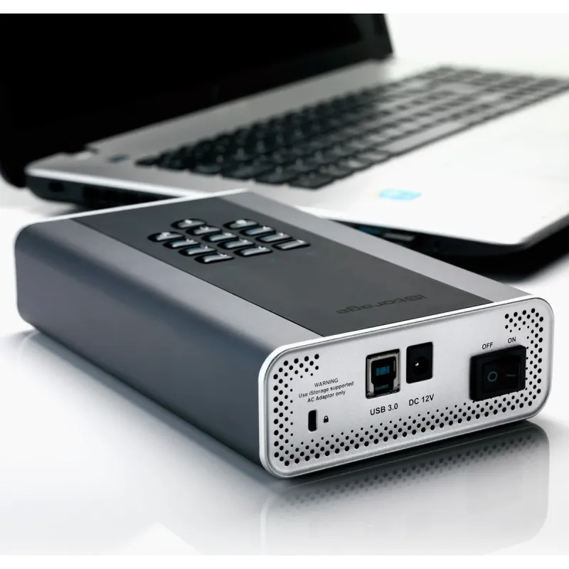Внешний Жесткий Диск iStorage diskAshur DT2 26TB IS-DT2-256-26000-C-G 26TB Внешний Жесткий Диск iStorage diskAshur DT2 26TB IS-DT2-256-26000-C-G 26TB