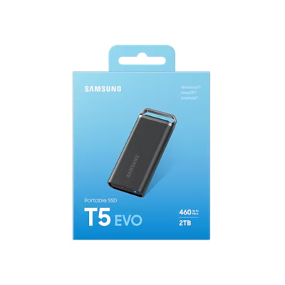 דיסק קשיח חיצוני Samsung T5 EVO Portable SSD USB 3.2 Gen 1 MU-PH2T0S דיסק קשיח חיצוני Samsung T5 EVO Portable SSD USB 3.2 Gen 1 MU-PH2T0S