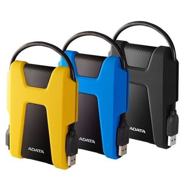Внешний Жесткий Диск ADATA AHD680-1TU31-CBK 2.5" 1TB