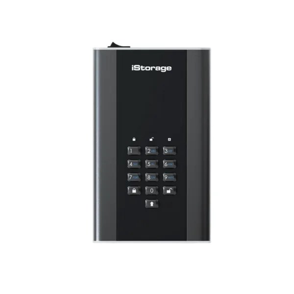 Внешний Жесткий Диск iStorage "3.5 iSTORAGE diskAshur DT2 2TB HDD USB3.2 IS-DT2-256-2000-C-G IS-DT2-256-2000-C-G