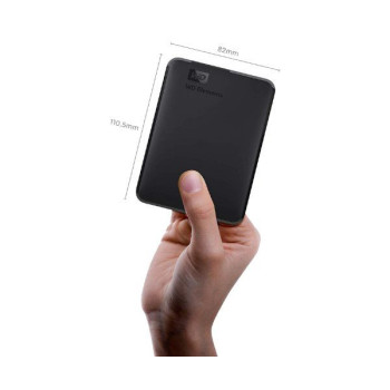 External Hard Drive Western Digital Elements Portable WDBHJS0060BBK-WESN 6TB