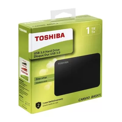 דיסק קשיח חיצוני Toshiba Canvio Basics HDTB410EK3AA 2.5" 1TB