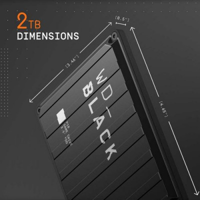 External Hard Drive Western Digital WD_BLACK P10 Game Drive WDBA2W0020BBK 2TB External Hard Drive Western Digital WD_BLACK P10 Game Drive WDBA2W0020BBK 2TB