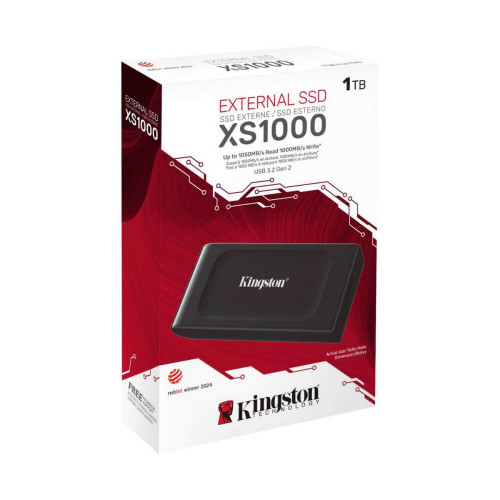 External Hard Drive Kingston XS1000 1TB External SSD SXS1000-1000G 1TB
