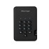 SSD External Disk iStorage "2.5 iSTORAGE diskAshur2 16TB SSD USB 3.1 Black IS-DA2-256-SSD-16000-B Color:black