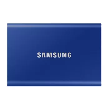 דיסק חיצוני SSD Samsung Portable T7 כחול MU-PC1T0H/WW 1TB צבע כחול