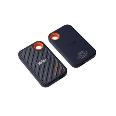 SSD External Disk NETAC ZX20 NT01ZX20-002T-32BL 2TB Color:gray SSD External Disk NETAC ZX20 NT01ZX20-002T-32BL 2TB Color:gray
