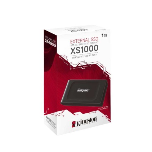SSD External Disk Kingston S1000 SXS1000/1000G 1TB Color:black