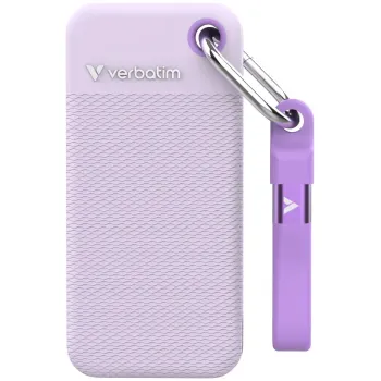 Внешний Диск SSD Verbatim Pocket SSD USB 3.2 Gen 2 2TB purple 32323