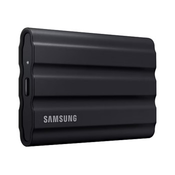 External SSD drive Samsung T7 Shield 2TB USB 3.2 Portable SSD שחור MU-PE2T0S External SSD drive Samsung T7 Shield 2TB USB 3.2 Portable SSD שחור MU-PE2T0S