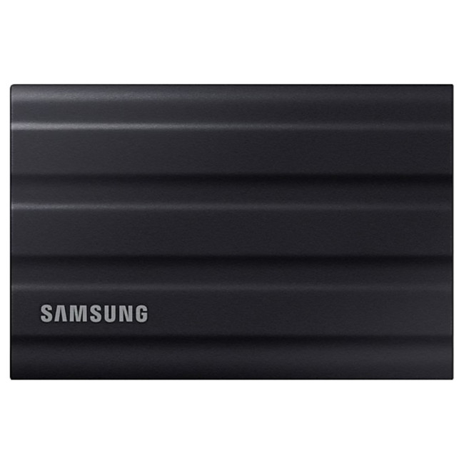 External SSD drive Samsung T7 Shield 2TB USB 3.2 Portable SSD שחור MU-PE2T0S