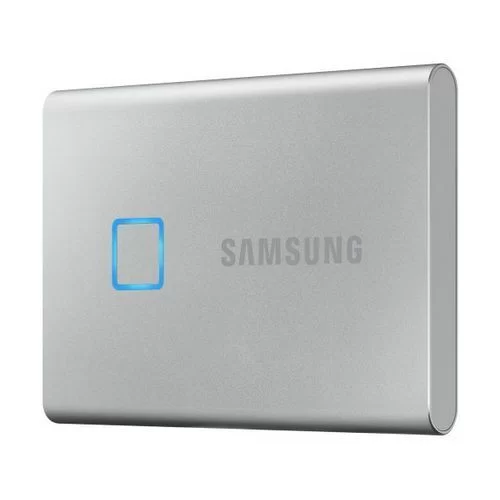 SSD External Disk Samsung T7 TOUCH USB 3.2 silver MU-PC1T0S/WW 2.5" 1TB