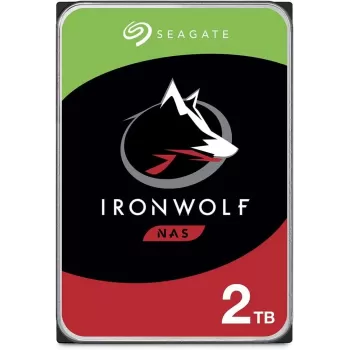 דיסק קשיח פנימי Seagate IronWolf ST2000VN004 3.5" 2TB SATA 3
