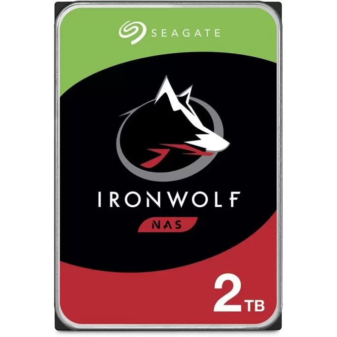 דיסק קשיח פנימי Seagate IronWolf ST2000VN004 3.5" 2TB SATA 3